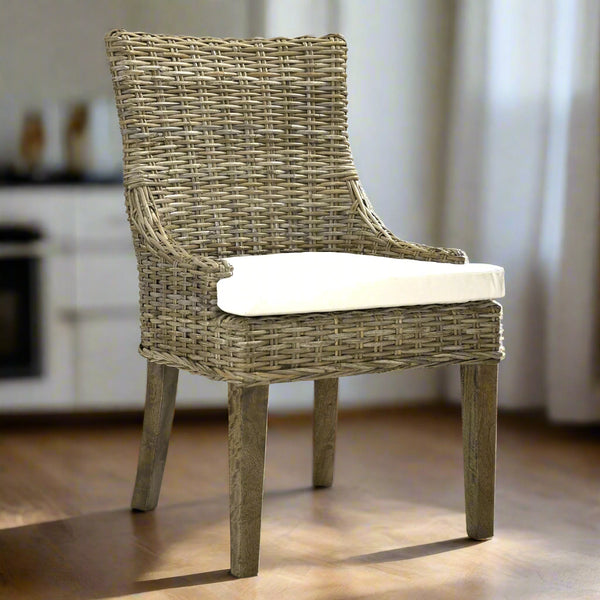 SET OF 2 - ALFRESCO DINING CHAIR - KUBU