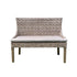 Alfresco Dining Settee – Sand Fabric or White Fabric