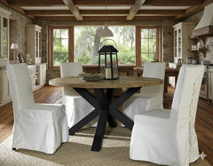 GIULIA RECLAIMED TEAK DINING TABLE – 48” or 60"