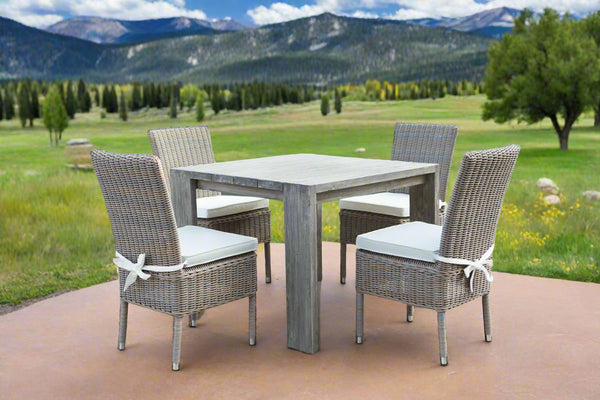 RALPH RECLAIMED TEAK OUTDOOR DINING TABLE - 39