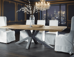 ARENA RECLAIMED TEAK DINING TABLE - Padma's Plantation