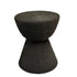 JEN JUTE STOOL - BLACK - Padma's Plantation