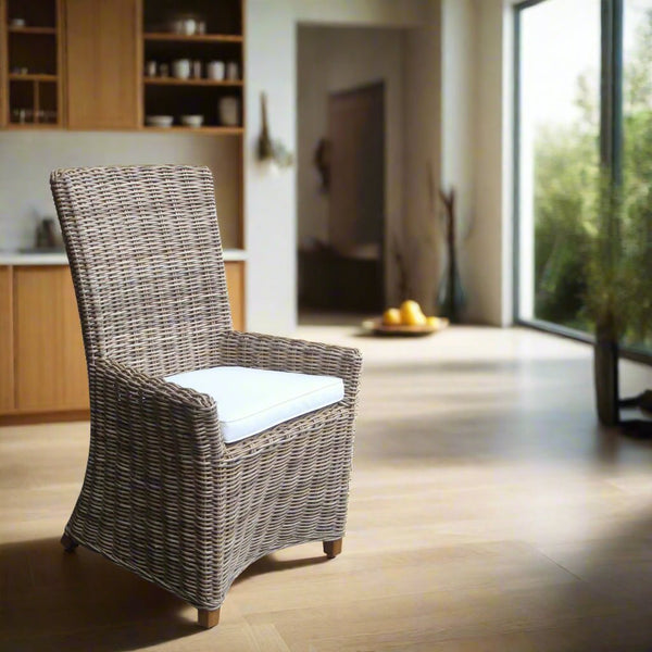 Nico Arm Dining Chair - Kubu - Padma's Plantation