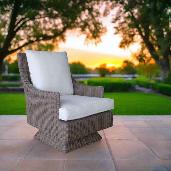 OUTDOOR CAYMAN ISLANDS ROCKING SWIVEL CHAIR - Padma's Plantation