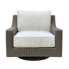 OUTDOOR NAUTILUS SWIVEL ROCKER ( 2 FABRIC CHOICES)