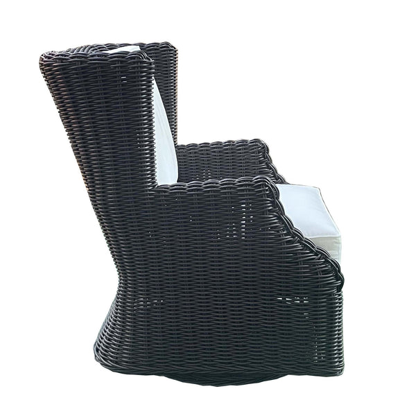 OUTDOOR TERRACE LOUNGE CHAIR - SAND - Padma's Plantation