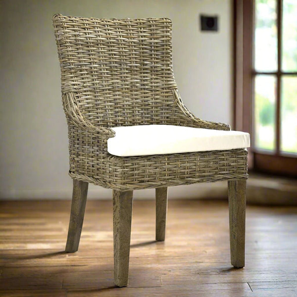 SET OF 2 - ALFRESCO DINING CHAIR - KUBU - Padma's Plantation