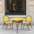 SET OF 2 - Paris Bistro Chair - Yellow - Padma's Plantation