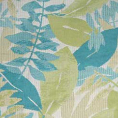 5 YARDS OF OUTDOOR FABRIC - DURACORD BRAND - TAHITI #101042 COLOR - OCEAN