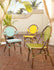 SET OF 2 - Paris Bistro Chair - Blue - Padma's Plantation