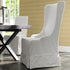 Atlantic Beach Wing Dining Chair - Slipcover only - Sunbleached White - Padma's Plantation