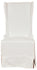 Atlantic Beach Wing Dining Chair - Slipcover only - Sunbleached White - Padma's Plantation
