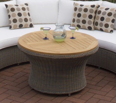 BARBADOS OUTDOOR CHAT TABLE - Padma's Plantation