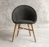 Lagoon Occasional Chair - Black - Padma's Plantation