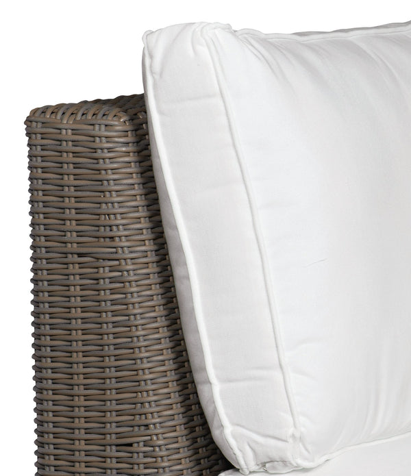 NAUTILUS OUTDOOR LEFT-FACING LOVESEAT - Padma's Plantation