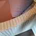 NAUTILUS OUTDOOR LEFT-FACING LOVESEAT - Padma's Plantation