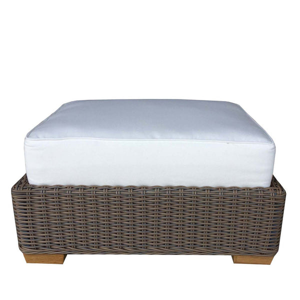 NAUTILUS OUTDOOR OTTOMAN - Padma's Plantation