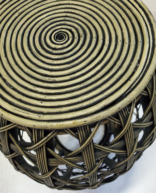 OPEN WEAVE END TABLE - Padma's Plantation