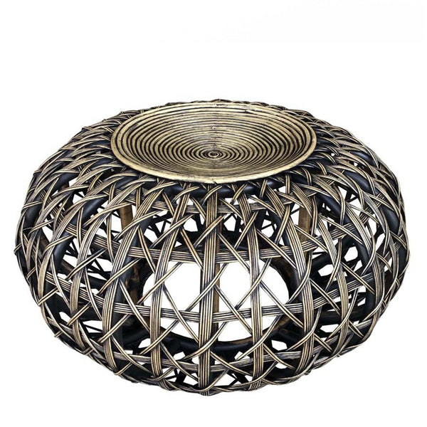 OPEN WEAVE OTTOMAN - Padma's Plantation