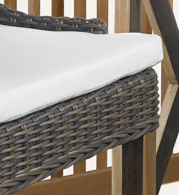 OUTDOOR ALFRESCO BARSTOOL - CROC RATTAN - Padma's Plantation