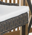 Outdoor Alfresco Dining Chair - Crocodile Rattan - Padma's Plantation