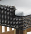 Outdoor Alfresco Dining Chair - Crocodile Rattan - Padma's Plantation