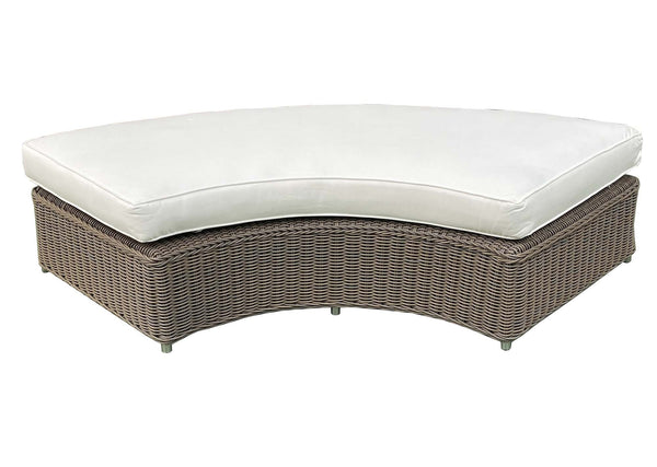 OUTDOOR BARBADOS ROUNDED BENCH - Padma's Plantation