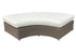 OUTDOOR BARBADOS ROUNDED BENCH - Padma's Plantation