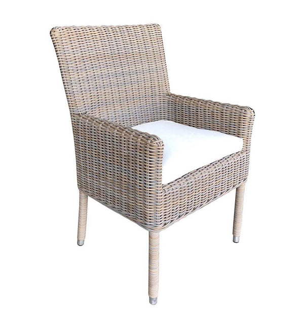 OUTDOOR BOCA ARM DINING CHAIR - Padma's Plantation
