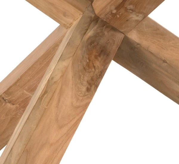 OUTDOOR BORA-BORA CHAT TEAK TABLE - Padma's Plantation