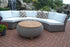 OUTDOOR PARADISE OTTOMAN WITH TEAK WOOD TOP - Padma's Plantation