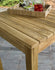 OUTDOOR RUSTIC TEAK COUNTER TABLE - Padma's Plantation