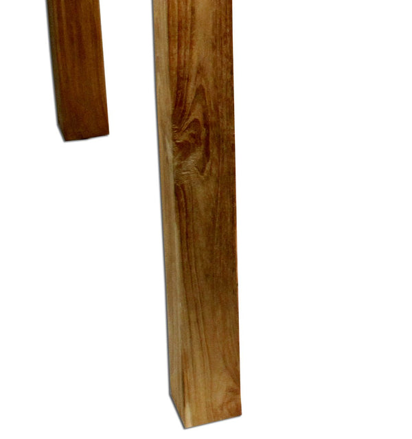 OUTDOOR RUSTIC TEAK DINING TABLE - Padma's Plantation