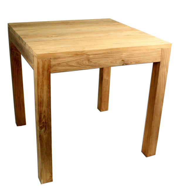 OUTDOOR RUSTIC TEAK DINING TABLE - Padma's Plantation