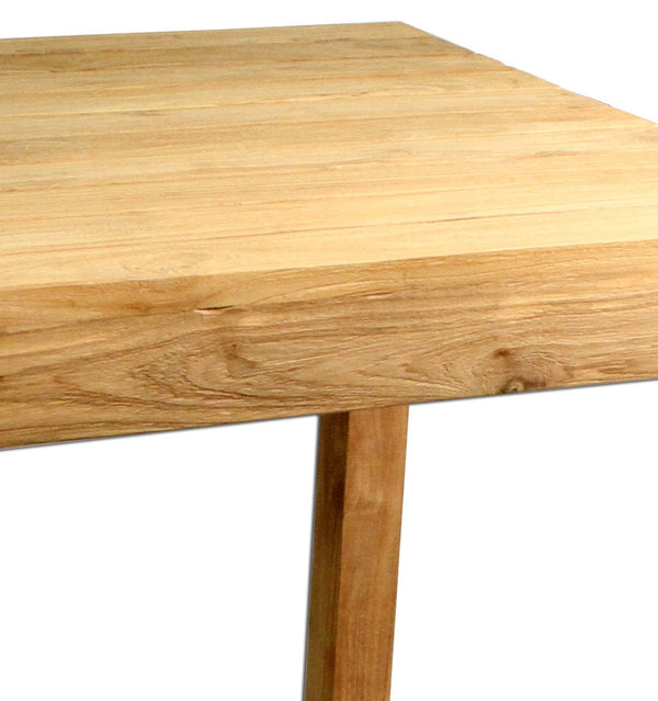 OUTDOOR RUSTIC TEAK DINING TABLE - Padma's Plantation