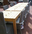 OUTDOOR RUSTIC TEAK DINING TABLE - Padma's Plantation