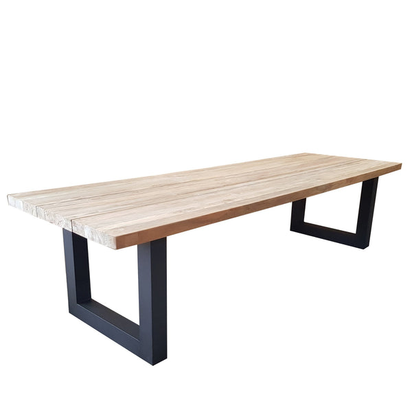 OUTDOOR VITTORIA RECLAIMED TEAK DINING TABLE - Padma's Plantation