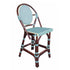 Paris Bistro Counter Stool - Blue - Padma's Plantation