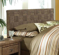 Plaid Low Headboard - Padma's Plantation