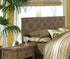 Plaid Low Headboard - Padma's Plantation