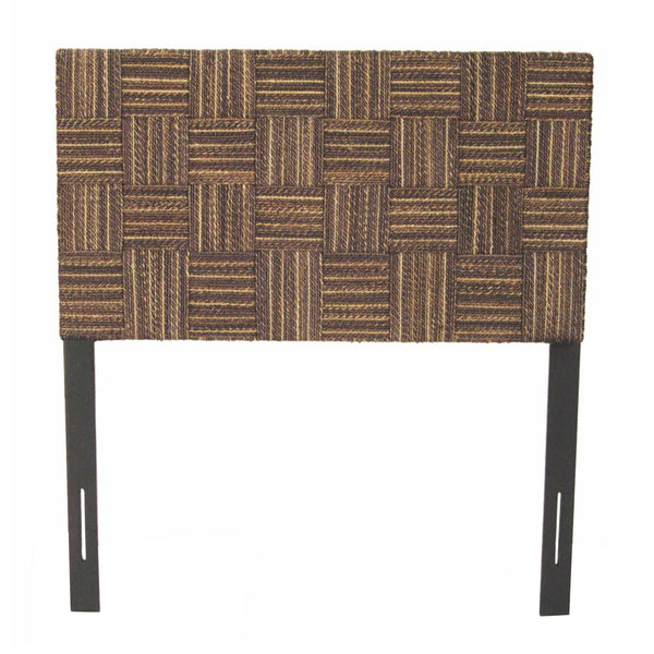 Plaid Low Headboard - Padma's Plantation