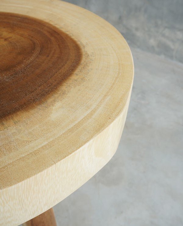 RAIN WOOD STOOL - Padma's Plantation