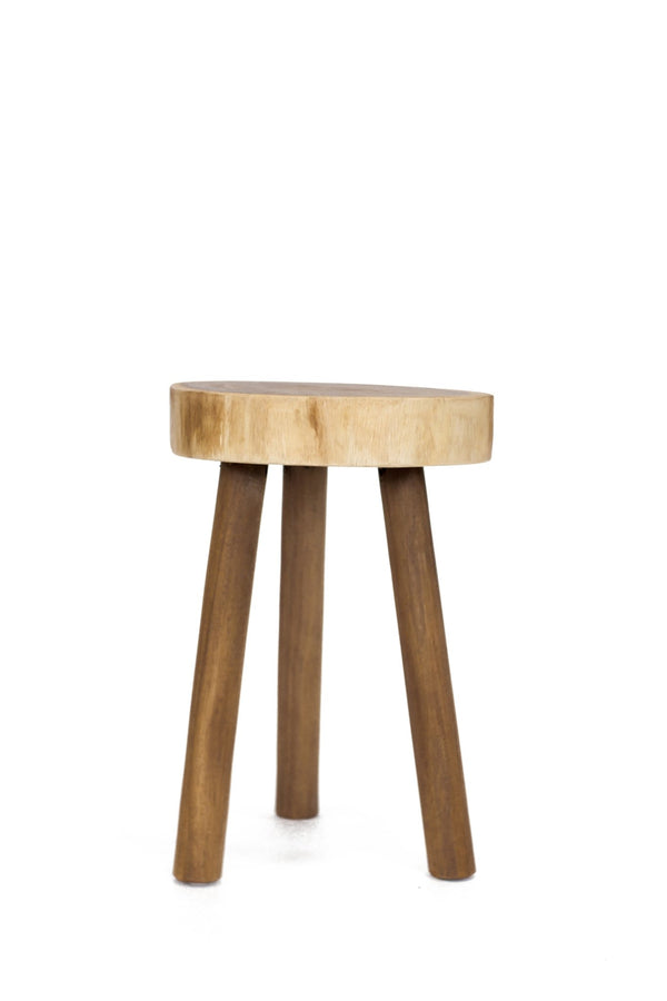 RAIN WOOD STOOL - Padma's Plantation