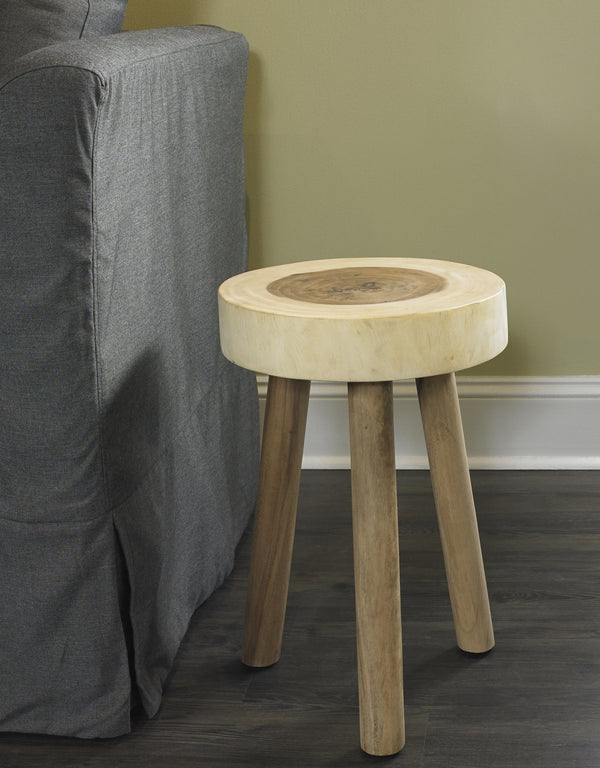 RAIN WOOD STOOL - Padma's Plantation