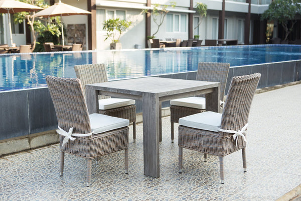 RALPH RECLAIMED TEAK OUTDOOR DINING TABLE - 39