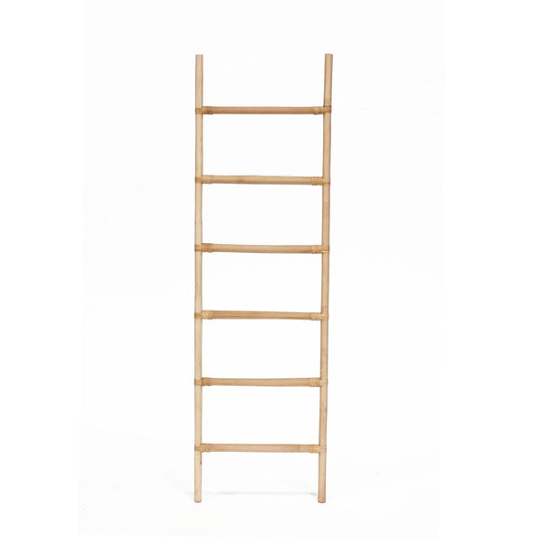 RATTAN DECORATIVE LADDER - NATURAL - Padma's Plantation