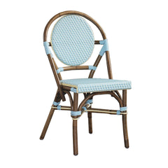 SET OF 2 - Paris Bistro Chair - Blue