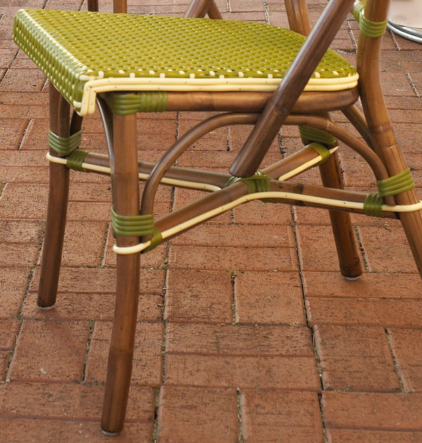 SET OF 2 - Paris Bistro Chair - Green - Padma's Plantation