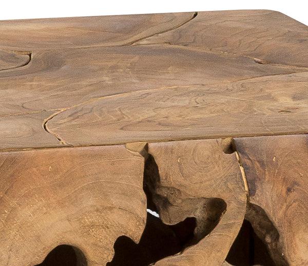 TEAK ROOT END TABLE - Padma's Plantation