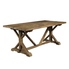 Xena Reclaimed Teak Dining Table - 79"